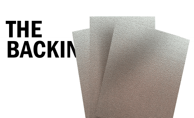 Awuko abrasives backing